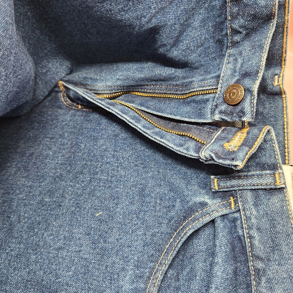 Vtg NwT Gitano Relaxed Fit Women's Size 16 Average Blue Dark Wash GM601DS Jeans - Picture 11 of 12